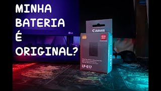 Bateria Canon - Nova LP-E17 Original