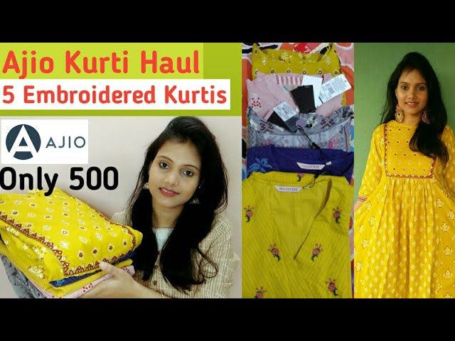 Buy Voilet Kurtas for Women by STYLUM Online | Ajio.com