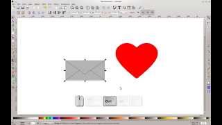 inkscape tutorial hart & letter with extension spirograph