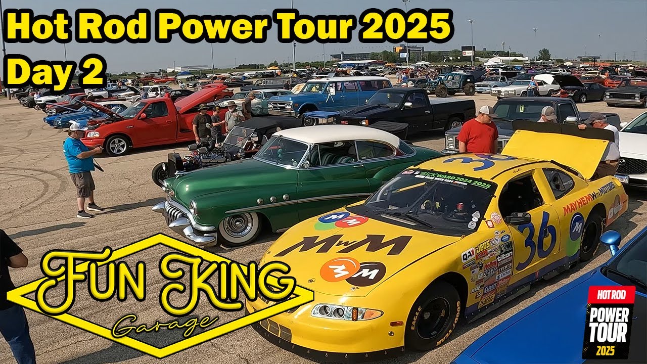 Hot Rod Power Tour 2025 (Day 2 Joliet IL)