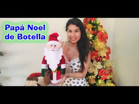 Video: Papá Noel De Una Botella De Plástico