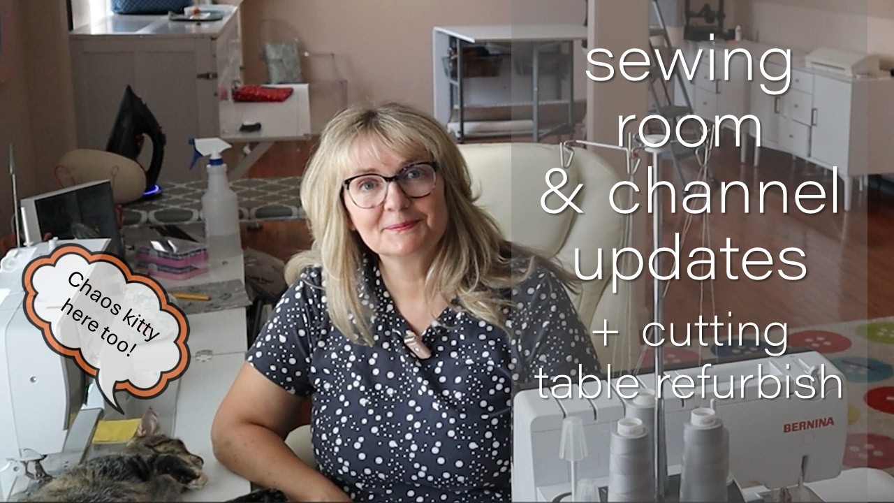Sewing Table Refurbish & and Updates to the Channel and Studio
