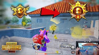 New conqueror logo but ugly Frame  | PUBG MOBILE 10 FINGER CLAW