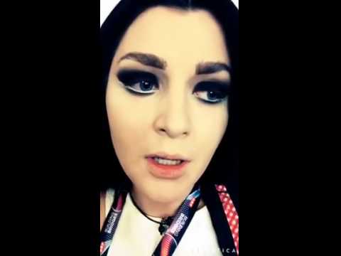 www.infotime.ge - ნინა სუბლატის მიმართვა (nina sublatti Viena Eurovision 2015 Georgia)