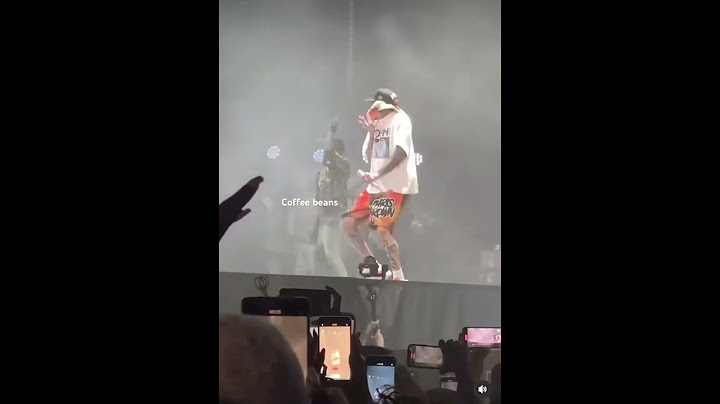 Chris Brown dancing the Tshwala Bam at FNB stadium South Africa.