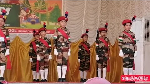 Marching song dance performance || SHEZA WORLD ||