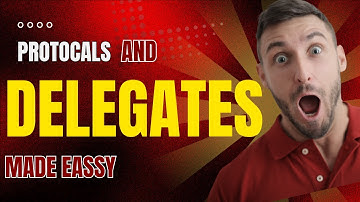 iOS Swift Delegate Protocol Pattern Tutorial  | iOS Communication Patterns