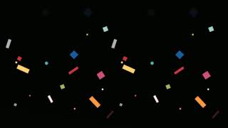 black animated background/overlay