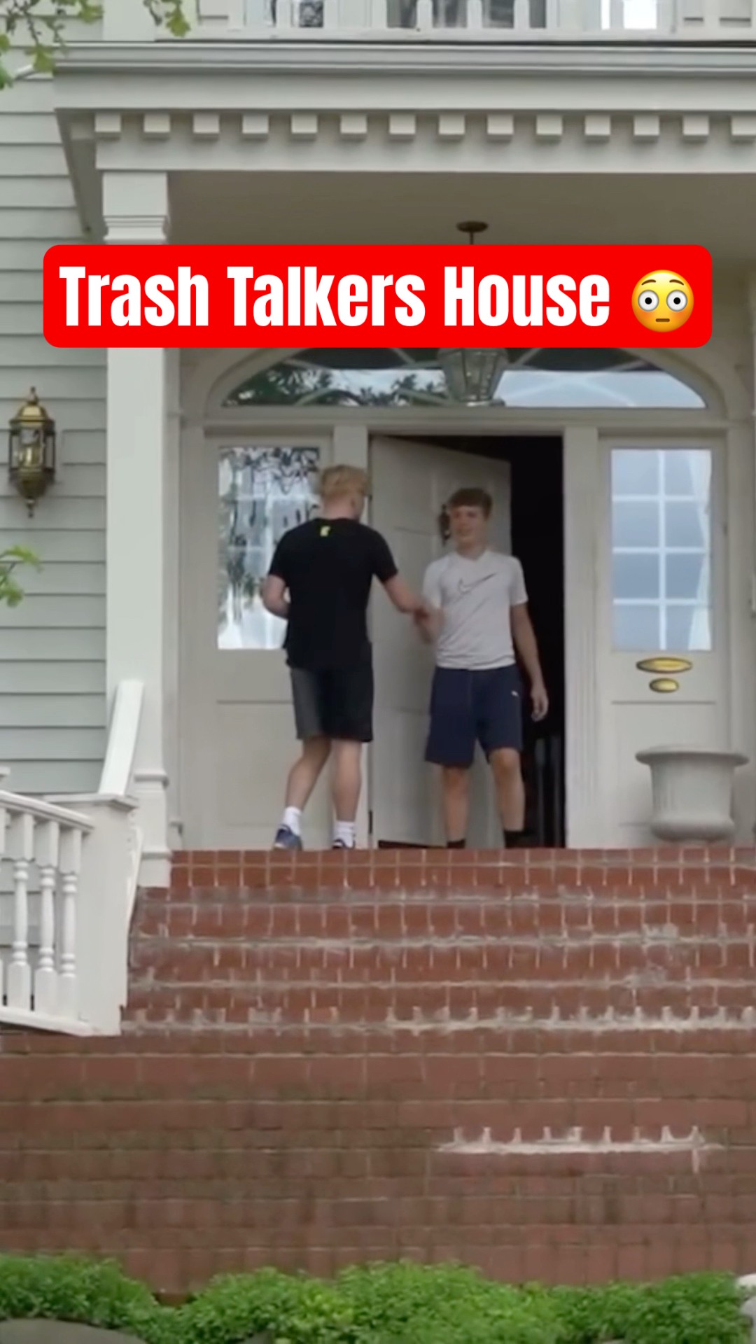 I Pulled Up To A Trash Talkers House!