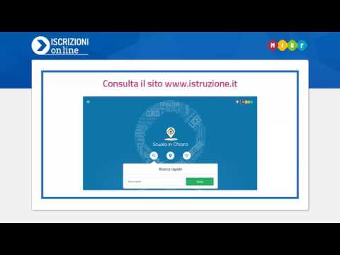 Iscrizioni Online - Come si presenta la domanda