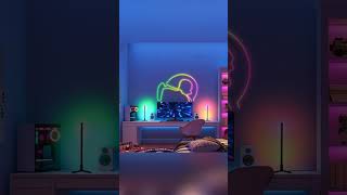 Rgbcw Corner Table Lamp - Black