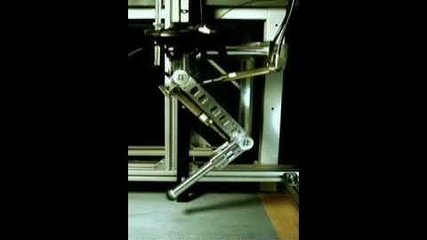 Design and Experimental Evaluation of a Hydraulically Actuated Robot Leg (IROS