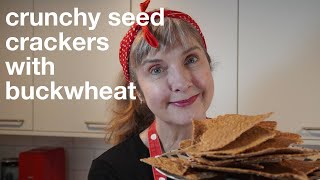 Buckwheat Seed Crackers – Gluten-Free, Dairy-Free & Easy to Make