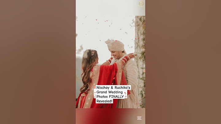 Nischay & Ruchika's Grand Wedding Photos FINALLY Revealed! #triggeredinsaan #ruchikarathore