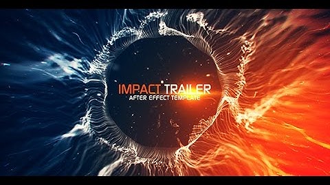 Impact Trailer Titles | After Effects template