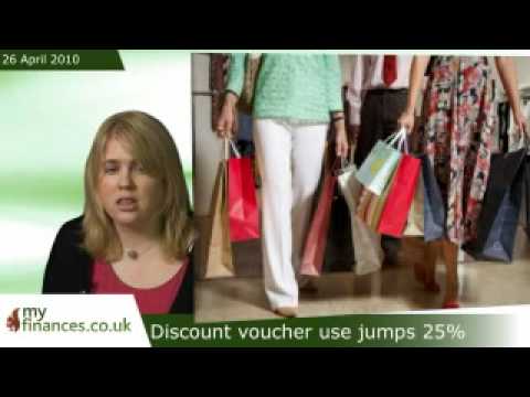 Discount voucher use jumps 25%