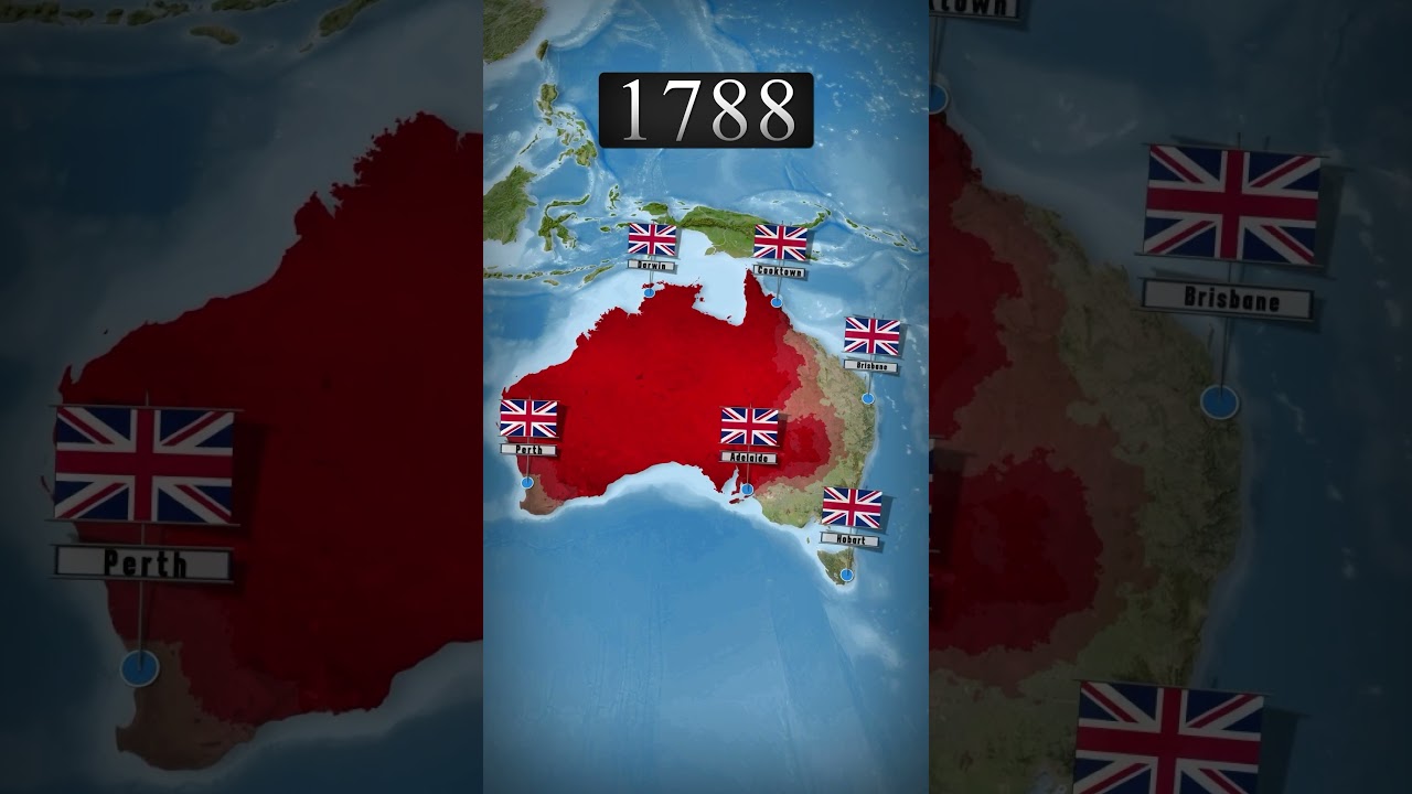 How Did The British Empire Conquer Australia? #australia #history #exploration