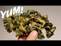 Amazing Cheesy Kale Chips