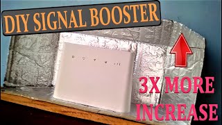 GLOBE AT HOME WIFI DIY SIGNAL BOOSTER ( Increase internet speed tips )