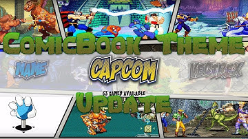 The ComicBook Theme Update for Emulation Station is *Gorgeous*