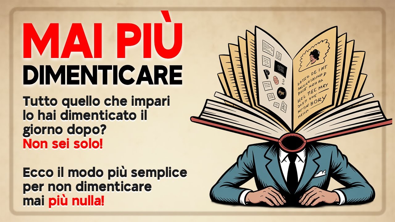 Impara l’italiano e non dimenticarlo mai più | Booster di memoria | (A1–B2)