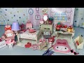 Re-Ment Miniature Sanrio My Melody&#39;s Room Strawberry Furniture Full Set