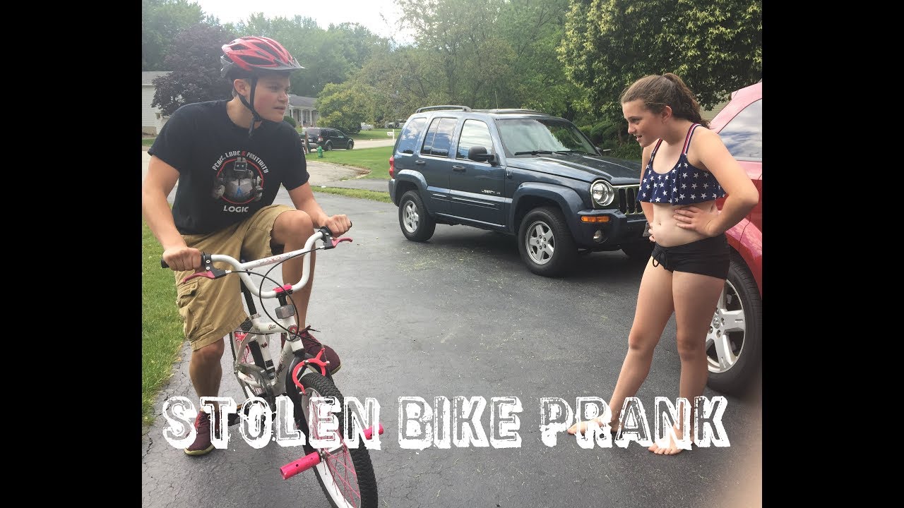 Stolen Bike Prank!!! YouTube