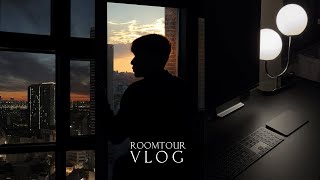 eng / I'm an intern with no leave of absence ⏤ Seoul studio room-tour VLOG