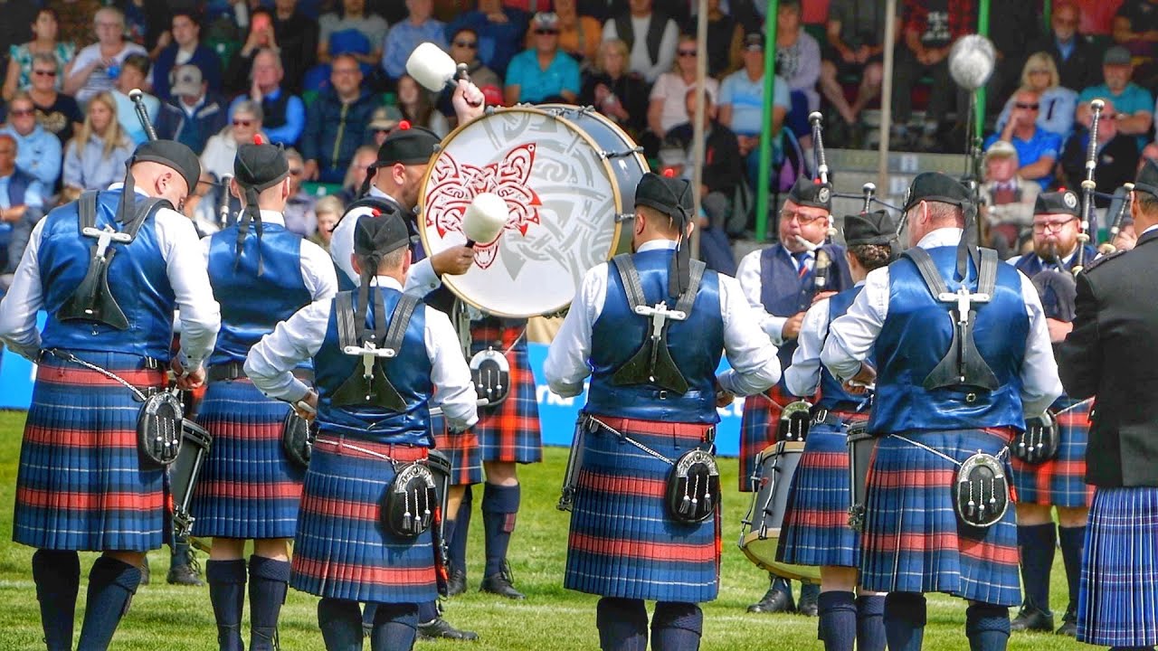 World Pipe Band Championships 2023 Glasgow, Scotland Closkelt Grade