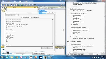 2.3.5 Basic Switch Configuration Using CLI