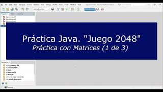 Ejercicio Java. "Juego 2048"  (1 de 3) - Práctica con Matrices Java Net Worth