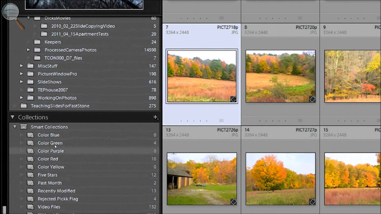 The Library Module in Lightroom 4 - YouTube