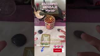 ESCORPIO MENSAJE #tarot #horocopo #tarotreading