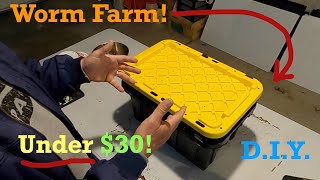 Iowa Panfishing: DIY Worm Farm for UNDER $30