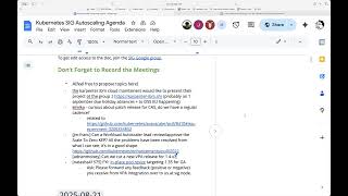 SIG Autoscaling Weekly SIG Meeting for 2025-08-21