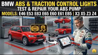 BMW ABS & Traction Control Light ON Easy ABS Pump Test (E46, E53, X3, X5 & More)