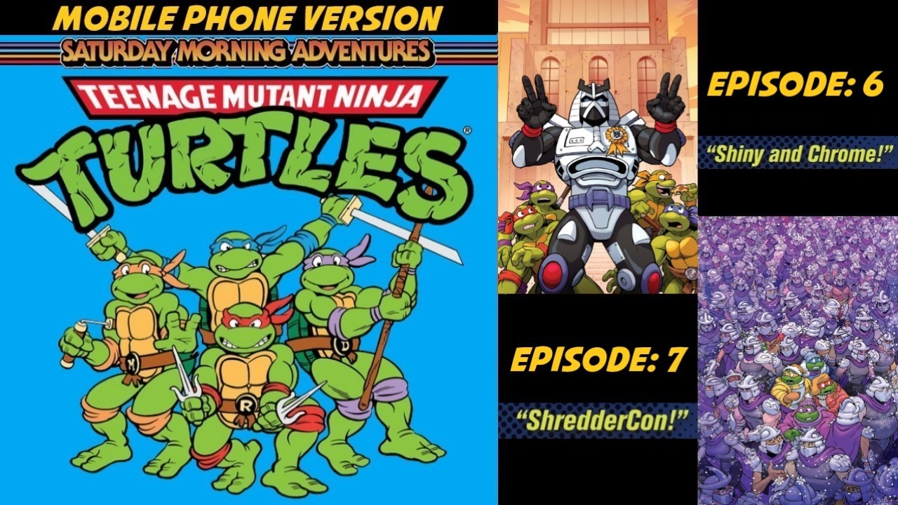 📱TMNT: Saturday Morning Adventures (🔴Vertical LIVE Reading!)