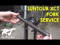 Suntour XCT Fork Service - Disassemble/Clean/Lube/Re-assemble