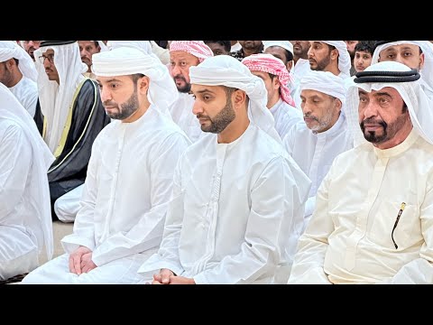 افتتاح جامع الشيخ سلطان بن زايد في مدينة سويحان بحضور الشيخ هزاع بن سلطان وخالد بن سلطان