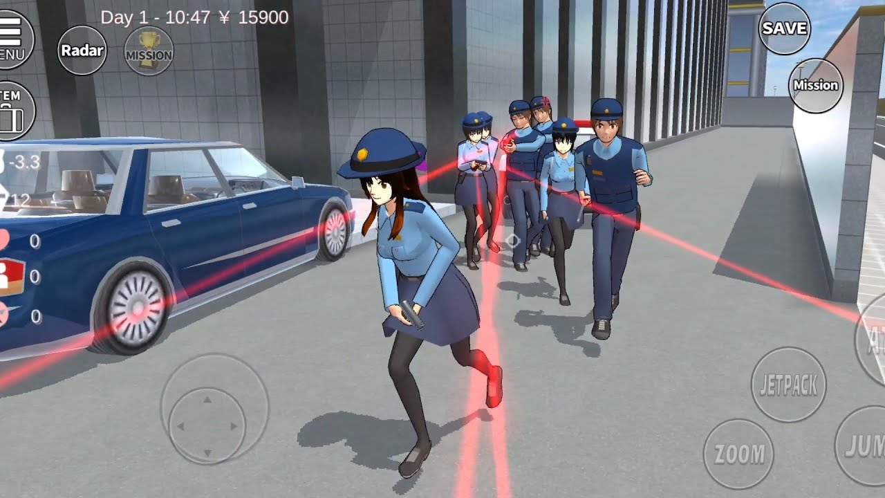 HOW TO PLAY BOSS YAKUZA HIMAWARI 🕴‼️ ATTACK BOSS TAX OFFICER EP.6|| TUTORIAL SAKURA SCHOOL SIMULATOR