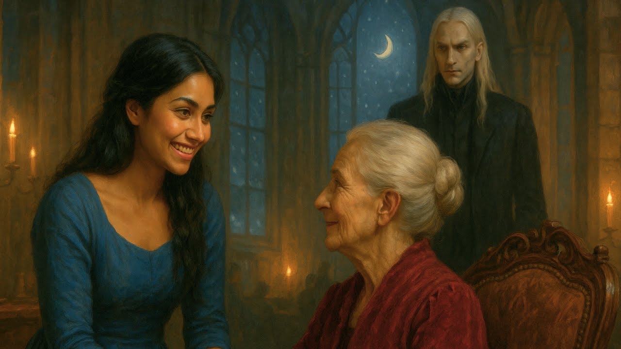 Ela viu todos ignorarem a mãe do Vampiro Alfa, que sofria de demência… até que falou com ela