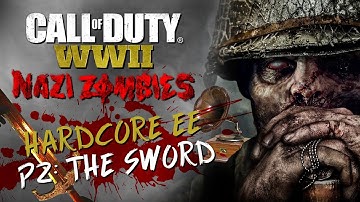 CHARGE THE GRAMAPHONE EASY! GET RED TALON SWORD! HC EE GUIDE P2! (Call of Duty: WWII)