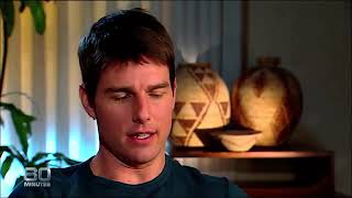 Tom cruise loses his patience with a reporter