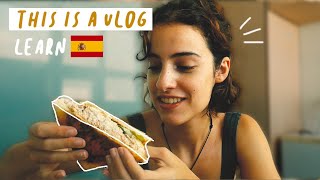 я сделал бутерброд | 🇪🇸 ИСПАНСКИЙ ВЛОГ для изучающих испанский язык! (с субтитрами!)