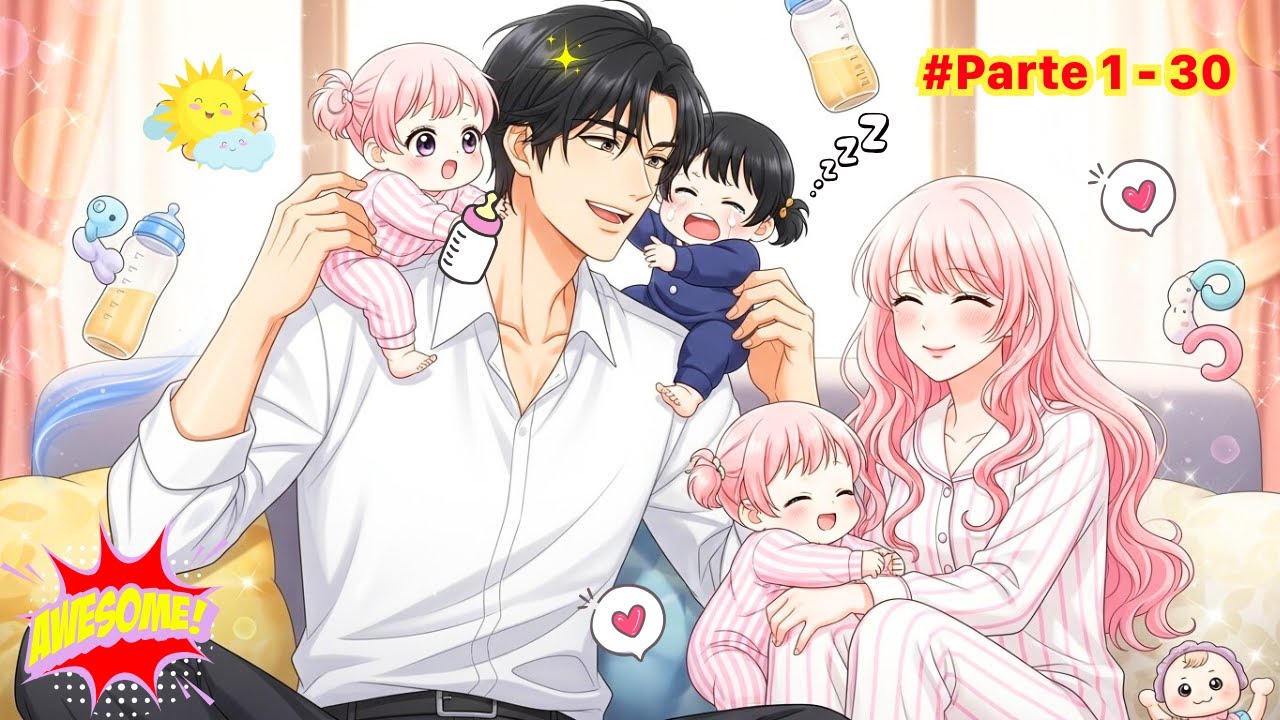 ( P1-30 ) Estudiante de 2 año Padre de 3 Hijos con la Diosa Universitaria: Risas+ Emoción| | Manhwa