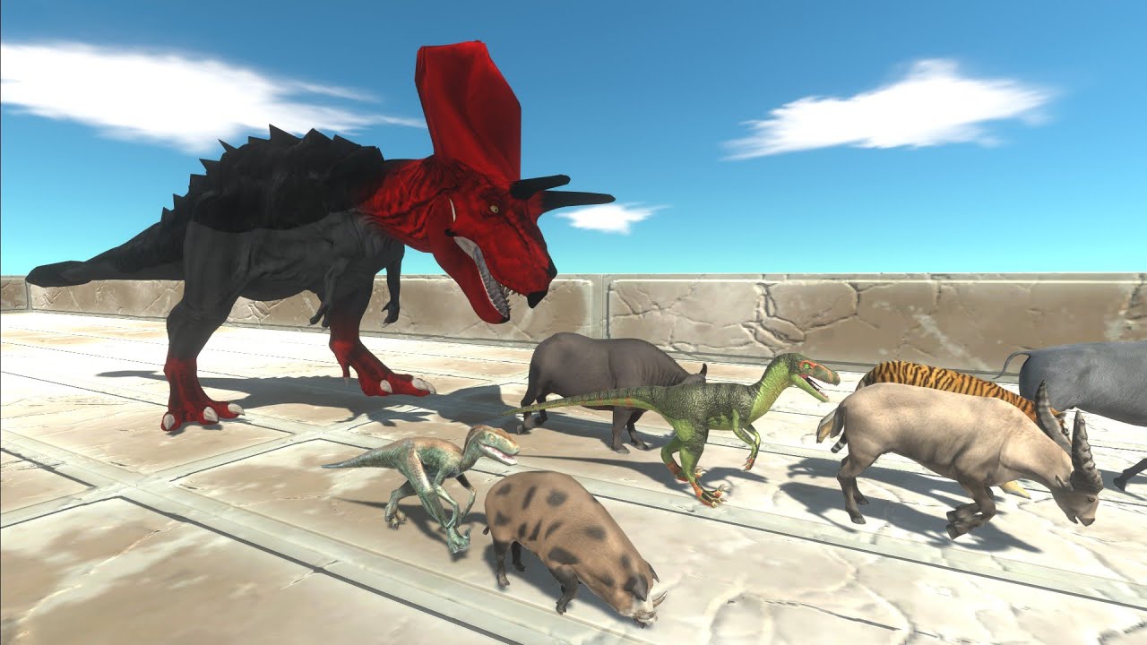 Escape from Ultimasaurus - Animal Revolt Battle Simulator