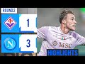 Fiorentina - Napoli (1-3) Gli Highlights | Serie A 2025 | Napoli-Fiorentina | Napoli vs Fiorentina 