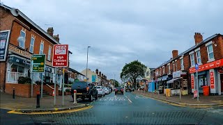 Driving in Warrington - England