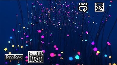 Glowing Plants - Fantasy VJ Loop - FullHD | Motion Graphics - Videohive template