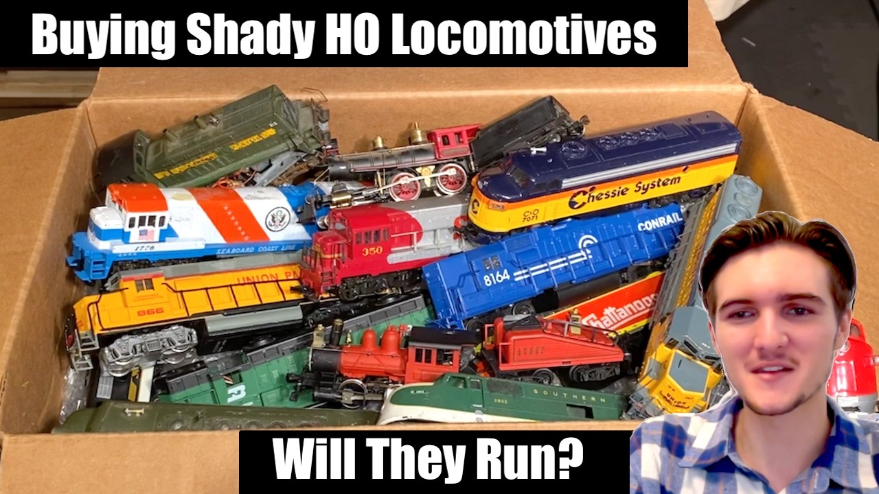 I Bought Sketchy Model Trains on eBay - Will They Run? - YouTube